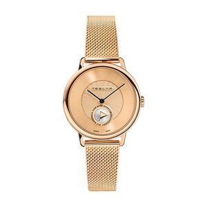 Teslar Re Balance T-1 Rose Gold-Tone Ladies Watch 19